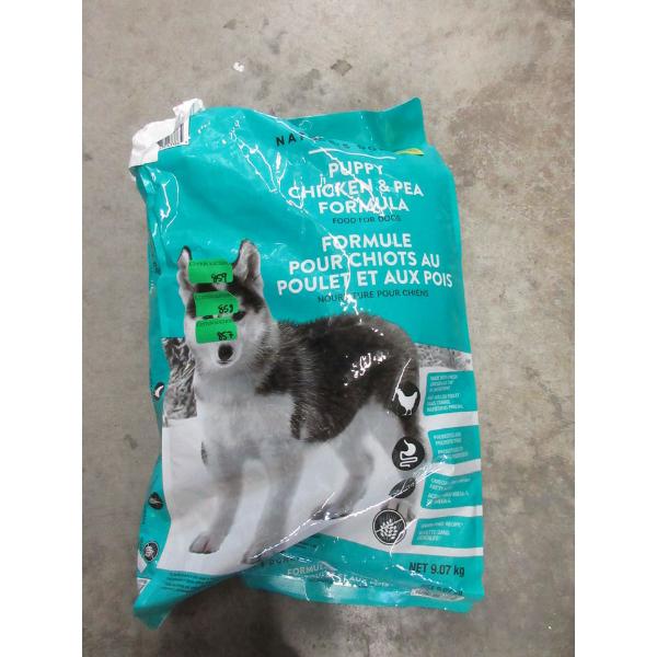 9.07 kg Bag of Kirkland Dry Puppy Food
