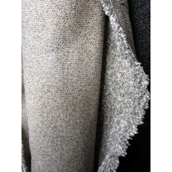 5' x 7' Grey Speckled Shag Area Carpet 