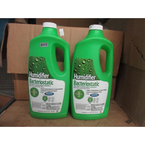 6 x 946 ml Jugs of Best Air Humidifier Bacteriostatic