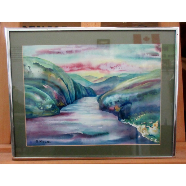Signed Original Shirley Kolb Watercolour 