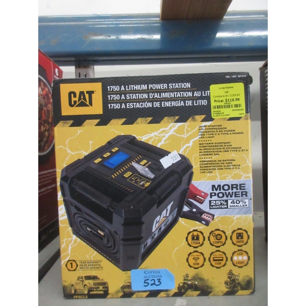 CAT 1750A Lithium Power Station 