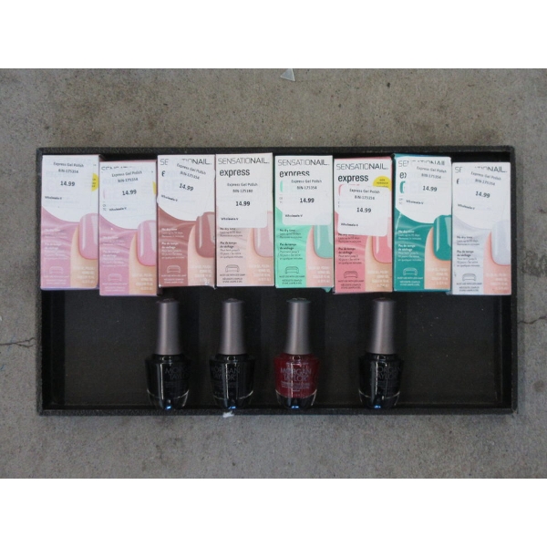 8 Assorted New Gel Polish & 4 Nail Lacquer