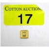Image 1 : 1 Gram .9999 Fine Gold Geiger Mint Bar   