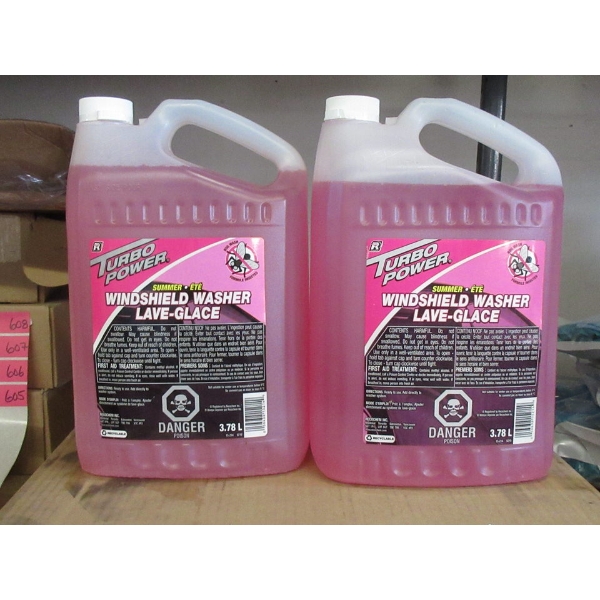 2 x 3.78 L Summer Windshield Washer Fluid