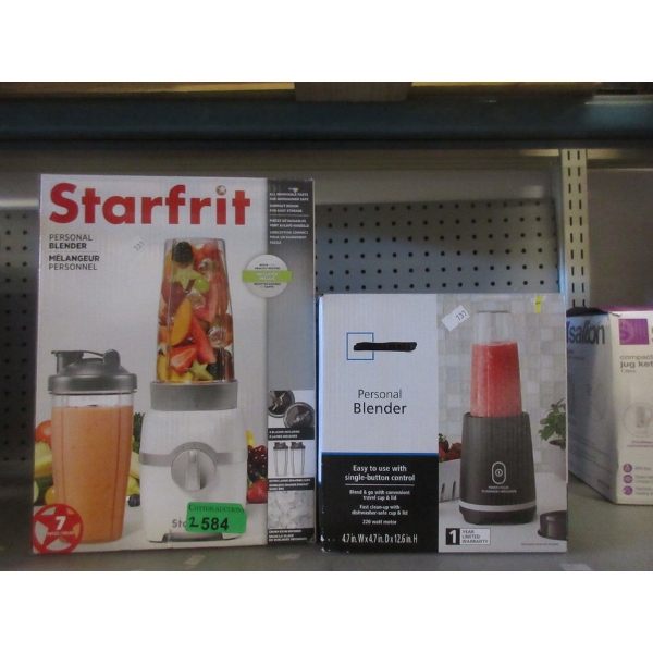 2 Personal Blenders - Customer Returns 