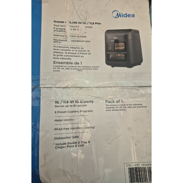 Midea Customer Return Air Fryer
