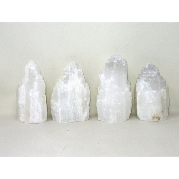 4 Selenite Crystal Healing Towers - Tallest 6 
