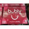 Image 1 : 6 Cases of "Raspberry" Bubly Sparkling Water