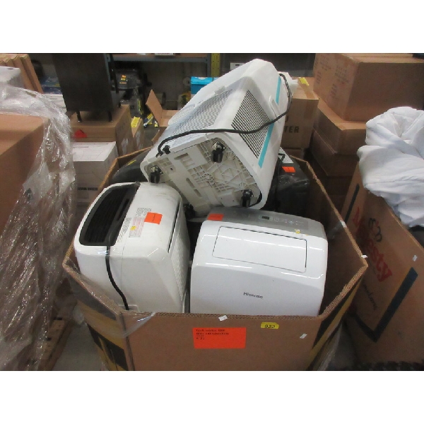 Skid of Assorted Portable Air Conditioners