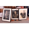 Image 1 : 3 Huge Images of English Monarchs & 1 Red Ryder Gun