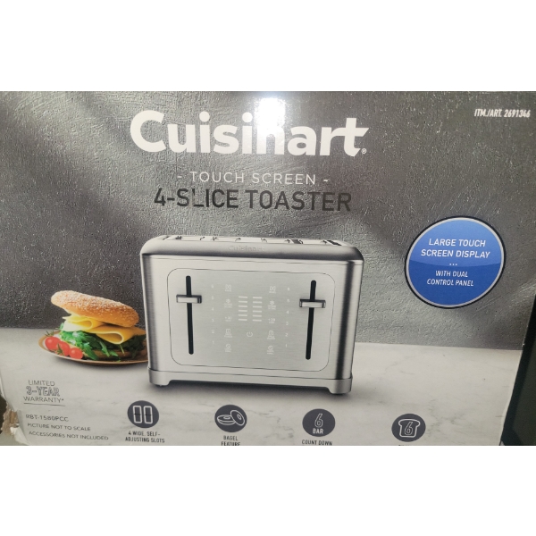 Cuisinart 4-Slice Toaster - Customer Return 