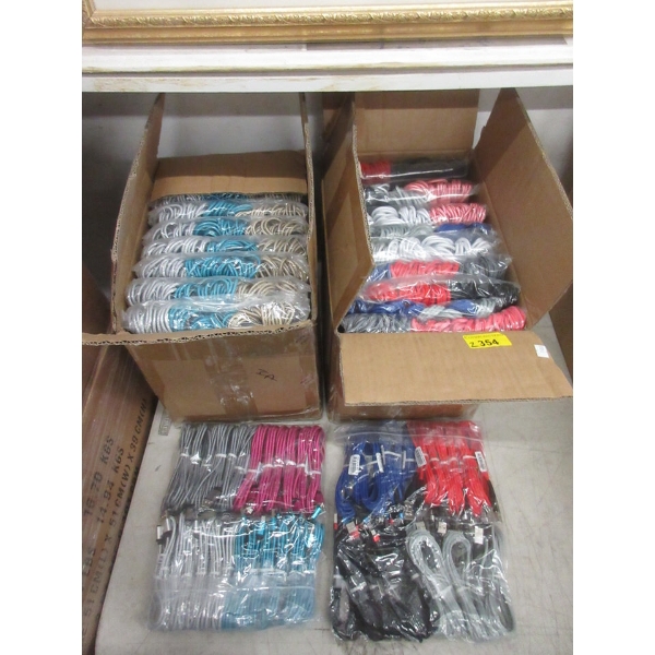 2 Cases of 240 New USB to Micro Cables