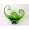 Image 1 : Mid-Century Green "EDAG" Art Glass Centerpiece
