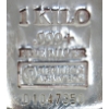 Image 2 : 1 Kilo .999+ Silver RMC Serial Numbered Bar 