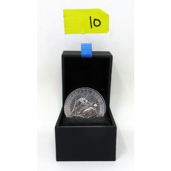 2 Oz .9999 Silver 2025 Bear/Bull Coin 