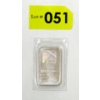 Image 1 : 1/2 Oz .999 Silver Pan American Corp Bar 