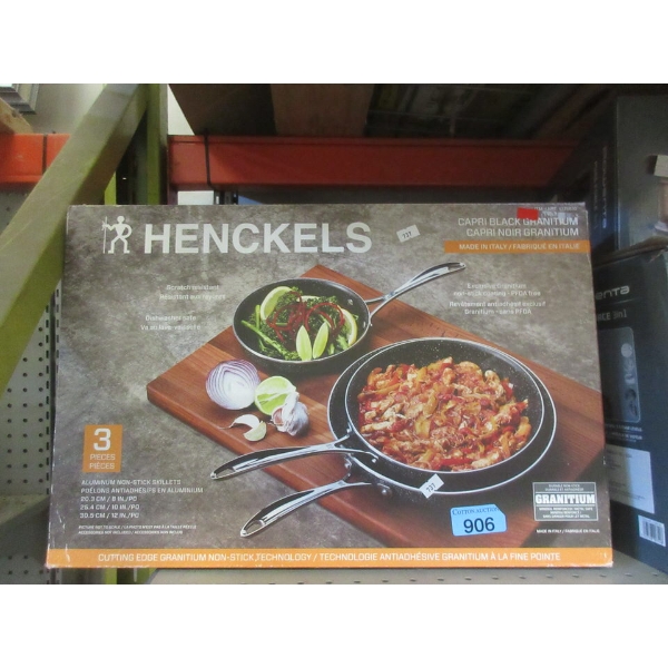 Henckels 3-Piece Set of Grantium Non-stick Skillets