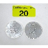Image 1 : 2 x 1 Oz .9999 Silver 2013 Maple Leaf Coins