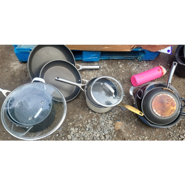 Assorted Pots & Pans