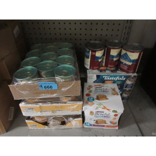 6 Cases & 3 Cans of Assorted Canned Dog & Cat Food 