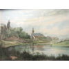 Image 2 : Etching of the Neckar River by Rud Muller 