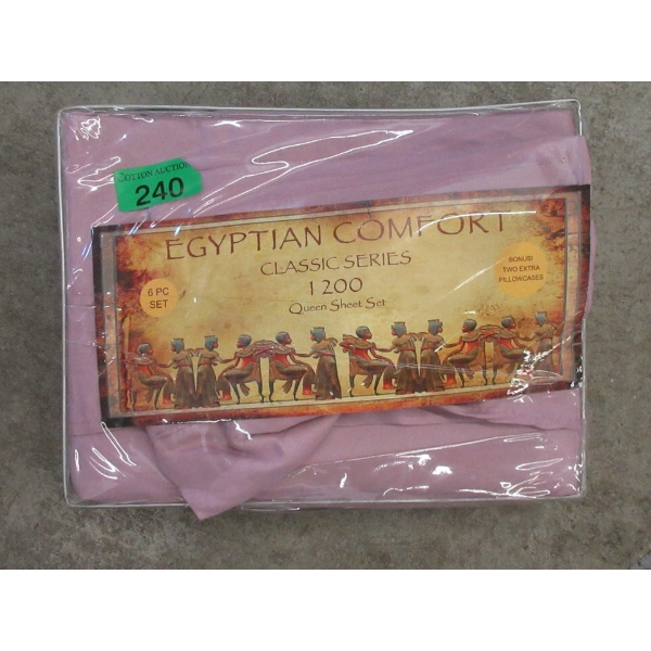 New Queen Egyptian Classic 6 Pc. Sheet Set - Lilac