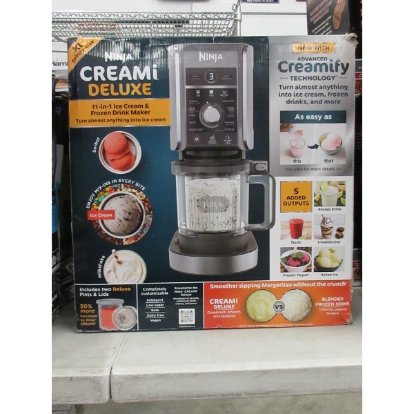Ninja Creami Deluxe Ice Cream & Frozen Drink Maker
