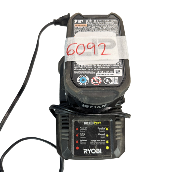 Ryobi Battery and Charger