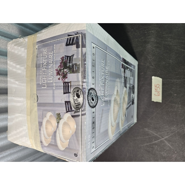 Hampton Bay Designer Edition 6-Pack Flush Mount Light Fixture