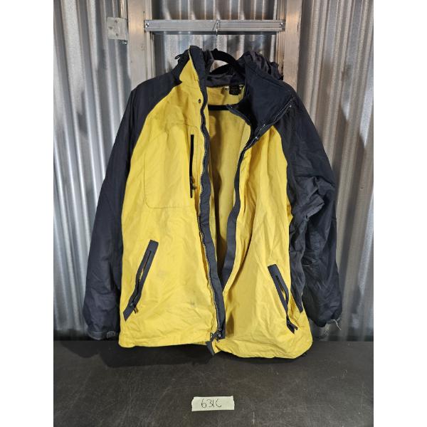 Men's North End Work Jacket With Fleece Removable Lining