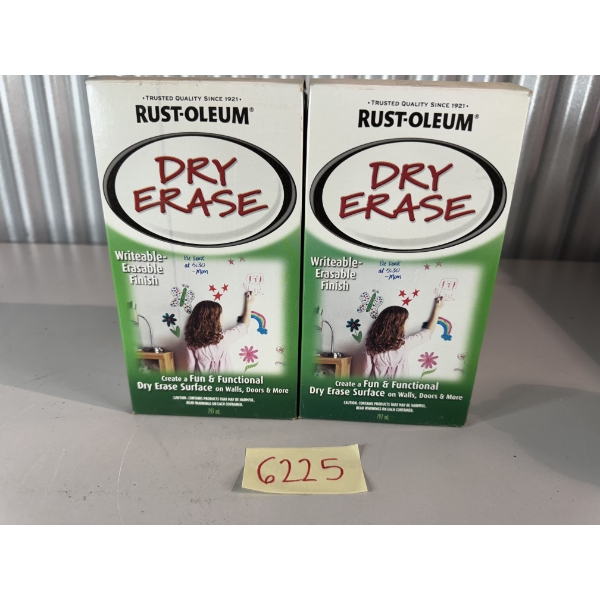 Two Rust-oleum Dry Erase