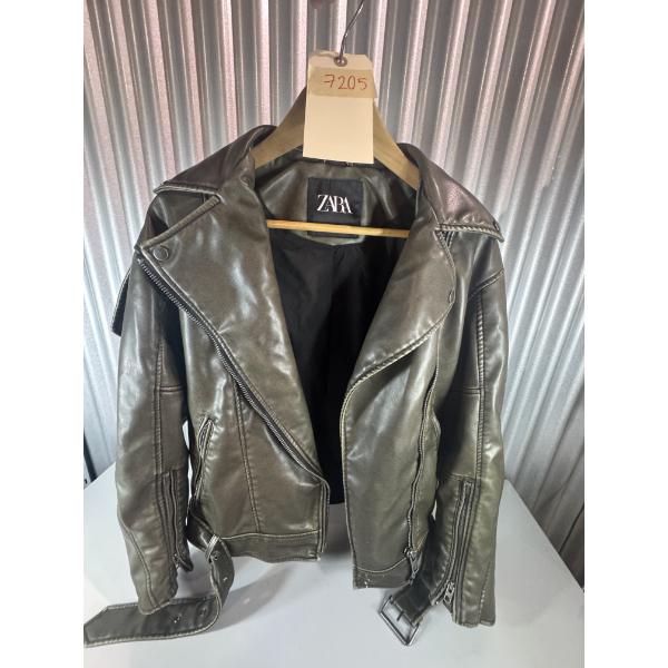 Zara leatherette Jacket XS