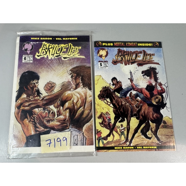 Two Bruce Lee Comic Books 1994