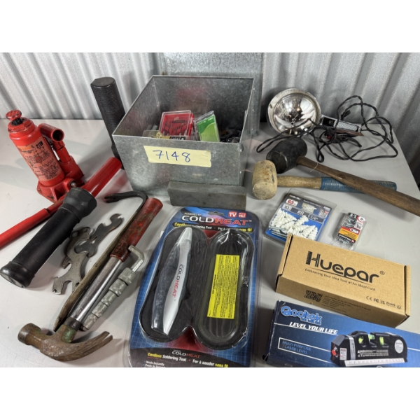 Mixed Tool Bundle - with Huepar stud finder