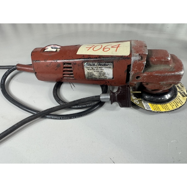 Black and Decker Angle Grinder