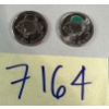 Image 1 : Two 2011 Canadian 25 cent coins