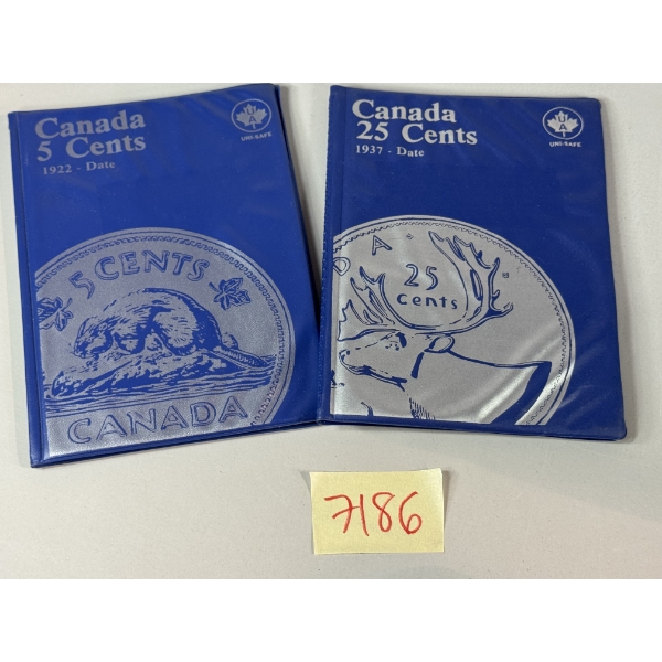 Canada 5 cents and 25 cents booklet