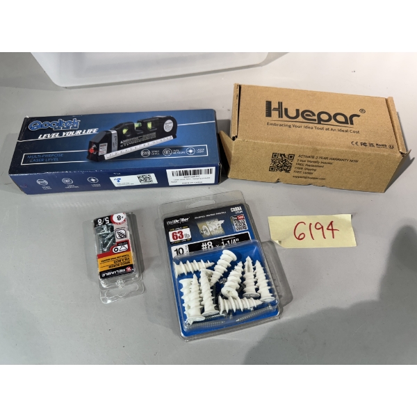 Huepar Laser and Spirit Level