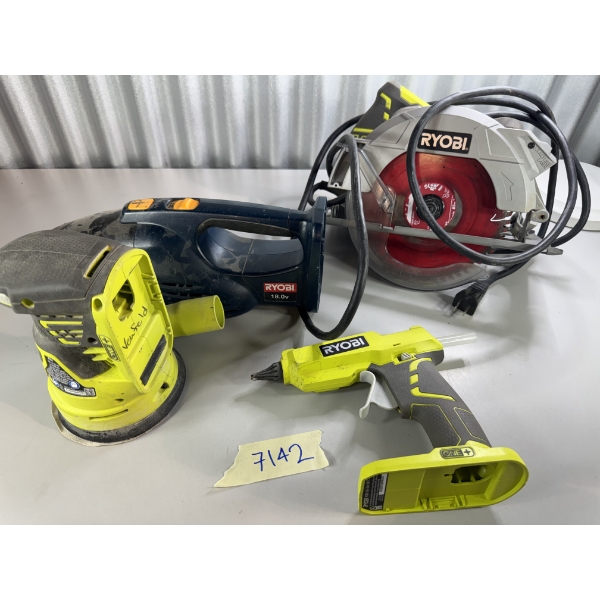 Ryobi Bundle - Circular Saw and Orbital Sander