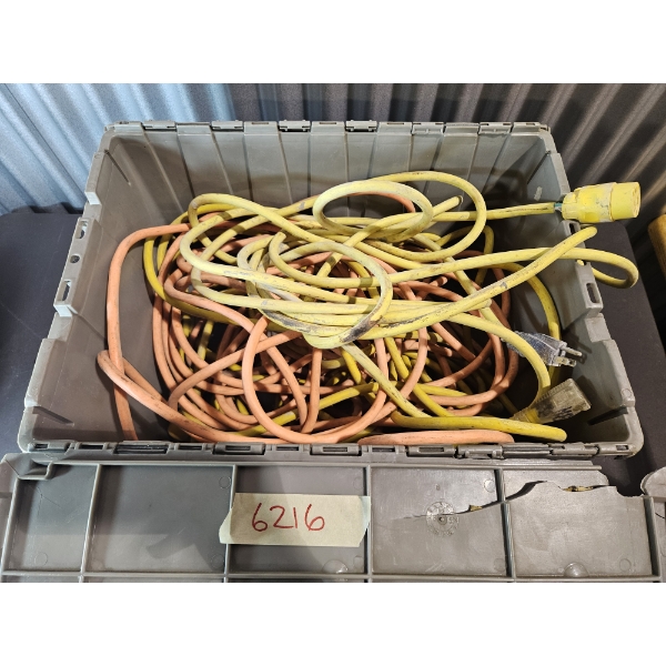 2 Extra Large Heavy- Duty Extension Cords