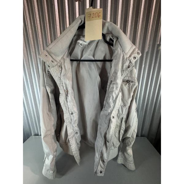 Light grey Calvin Klein Jacket Medium