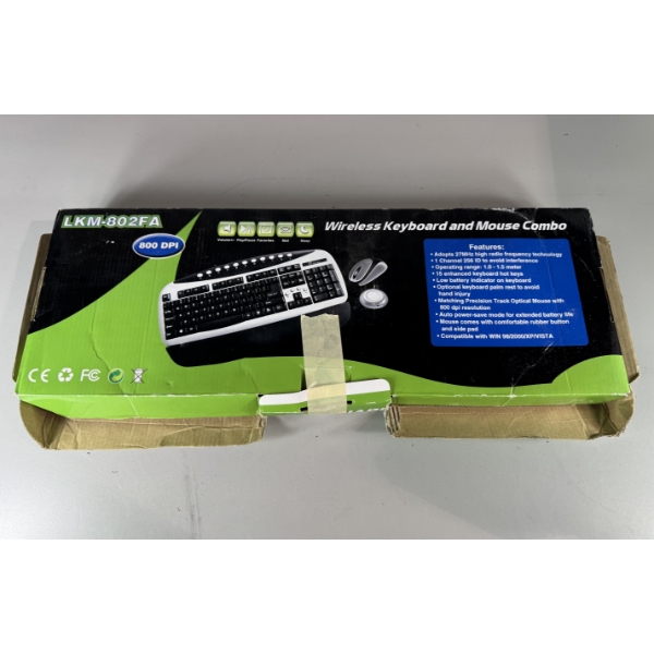 Wireless Keyboard and Mouse Combo