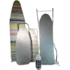 Image 1 : Electric Iron & Ironing Board Lot - 7 Pieces