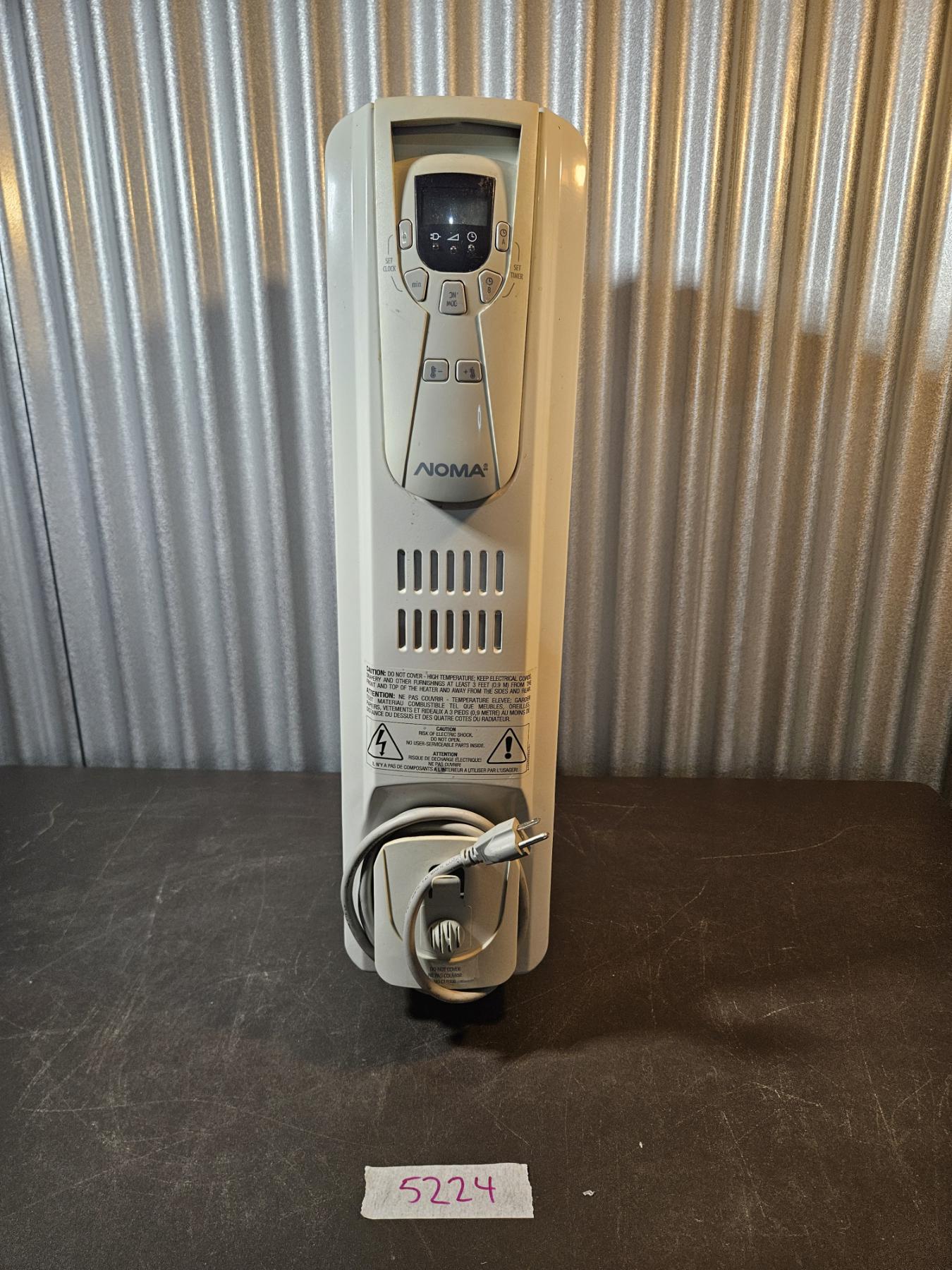 NOMA Oil Filled Portable Radiator Heater