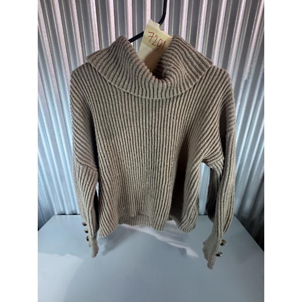 Knitted brown jumper size medium