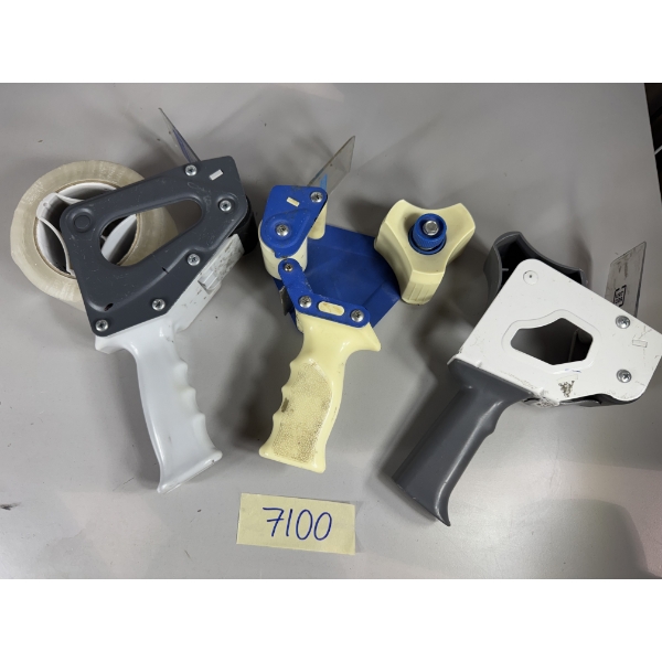 Three Tape Dispensers