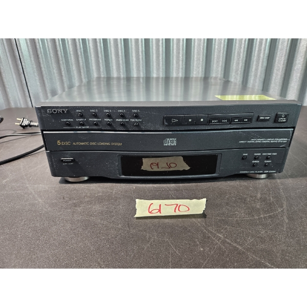 SONY 5 Disc CD Player