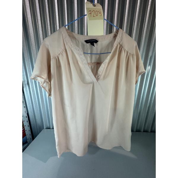 Peach Banana Republic Blouse Medium