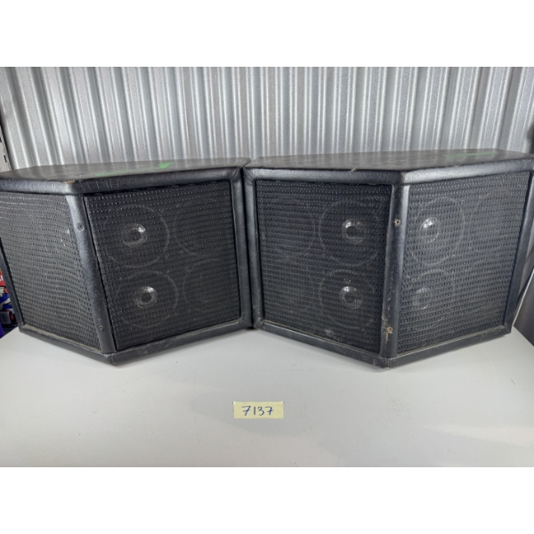 Two Large Stage Speakers