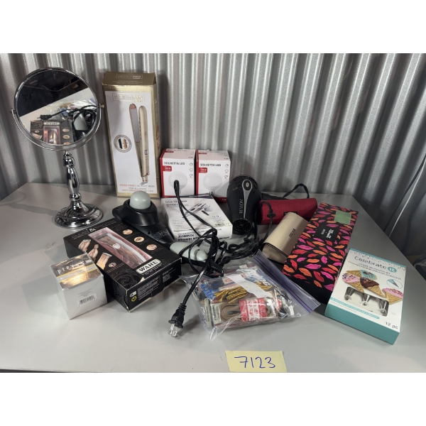 Mixed Bathroom Bundle - hair straightners